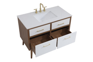 Elegant Lighting - VF41042WH - Bathroom Vanity Set - Boise - White