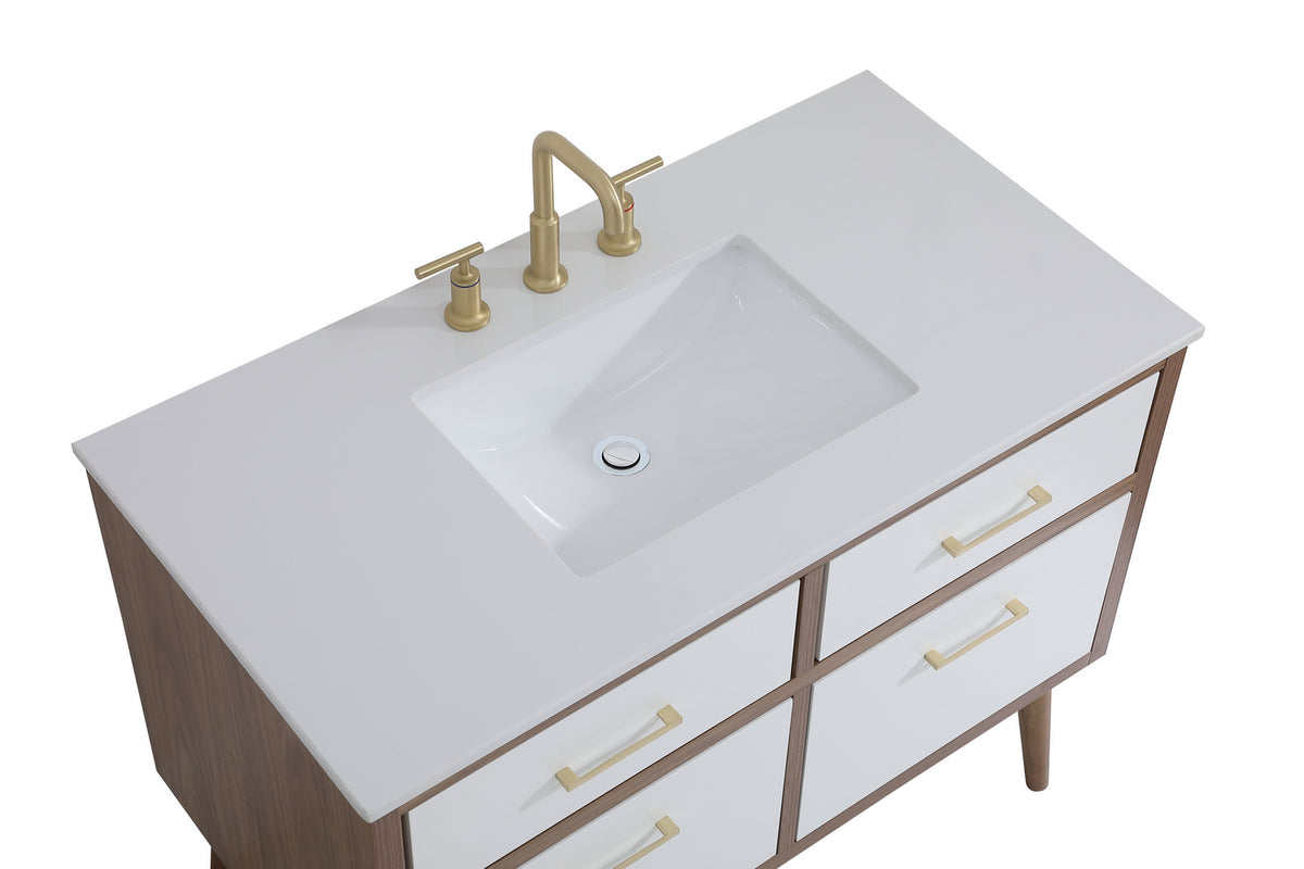 Elegant Lighting - VF41042WH - Bathroom Vanity Set - Boise - White