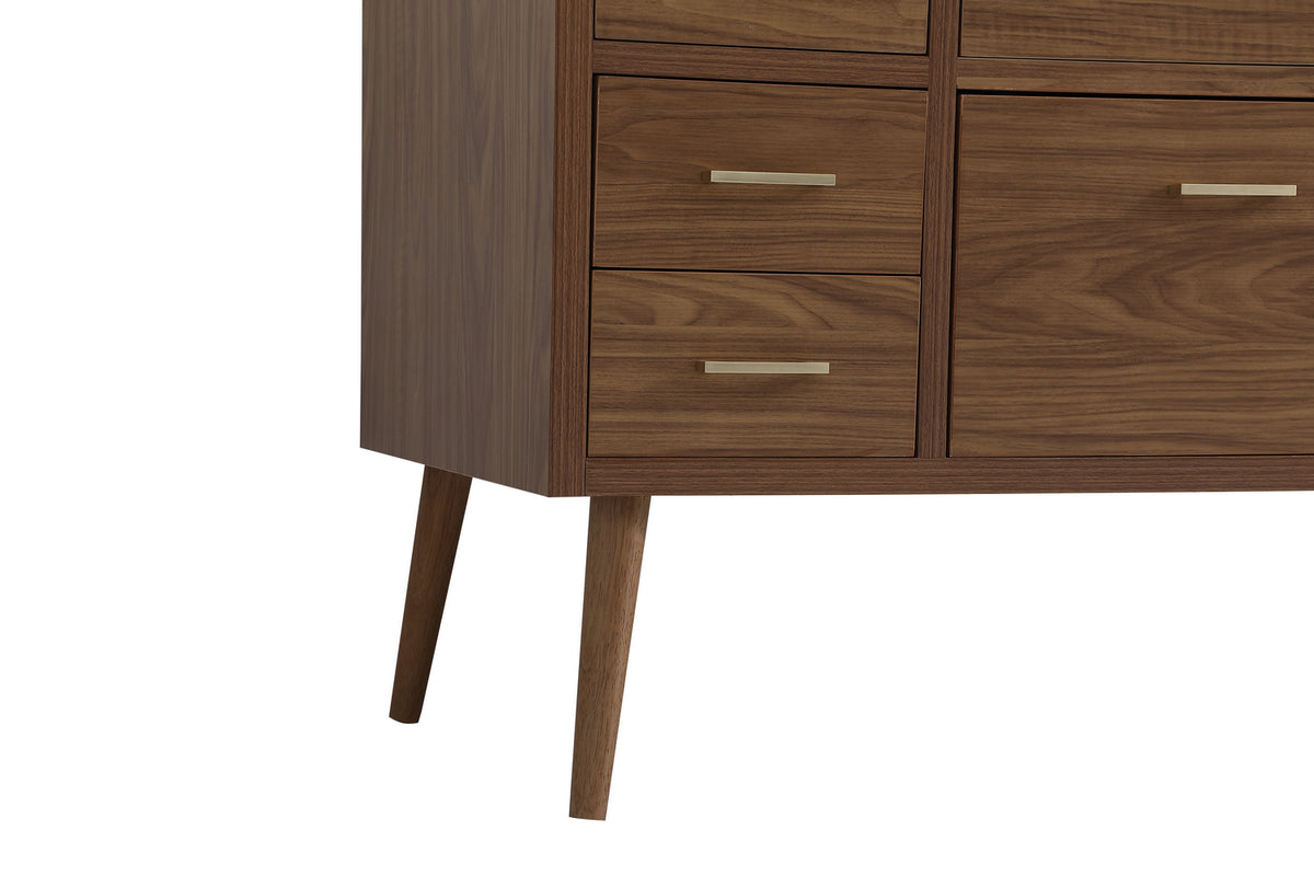 Elegant Lighting - VF41048WB - Bathroom Vanity Set - Boise - Walnut Brown