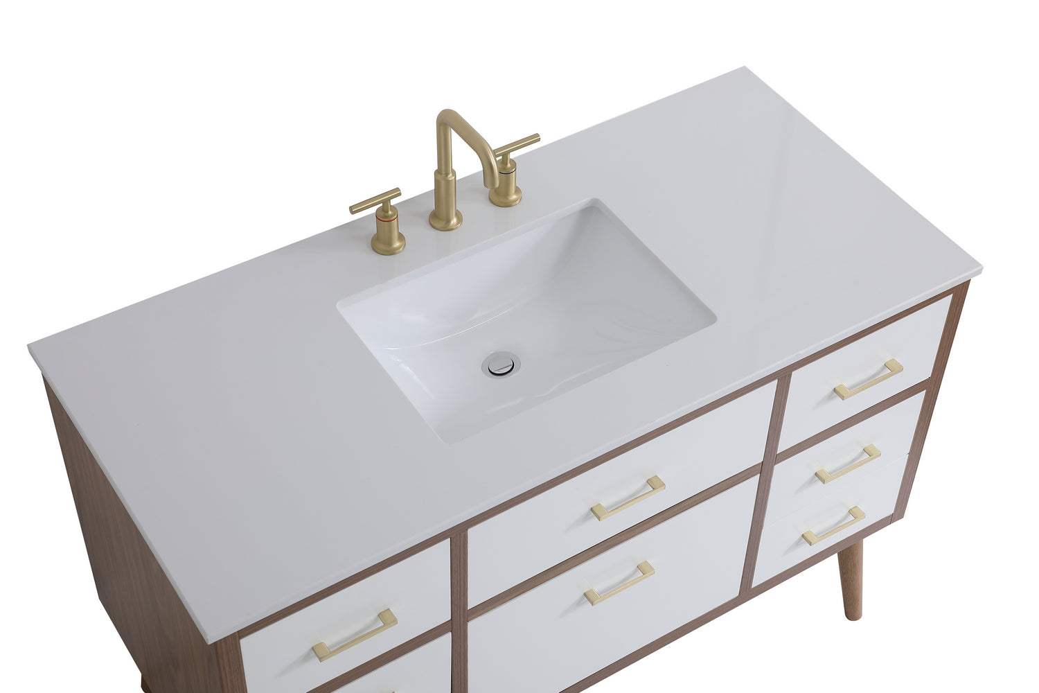 Elegant Lighting - VF41048WH - Bathroom Vanity Set - Boise - White