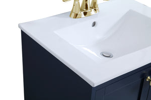 Elegant Lighting - VF2100BL - Bathroom Vanity - Mason - Blue