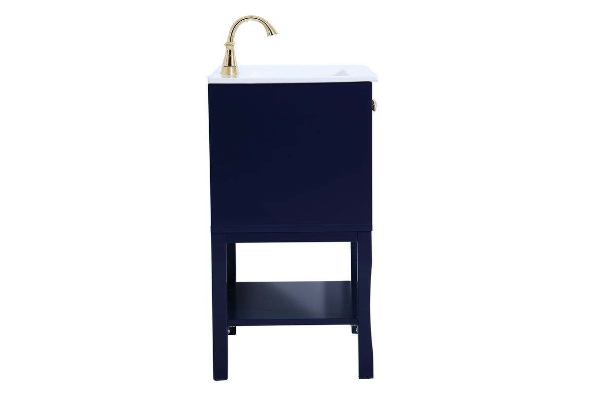 Elegant Lighting - VF2100BL - Bathroom Vanity - Mason - Blue