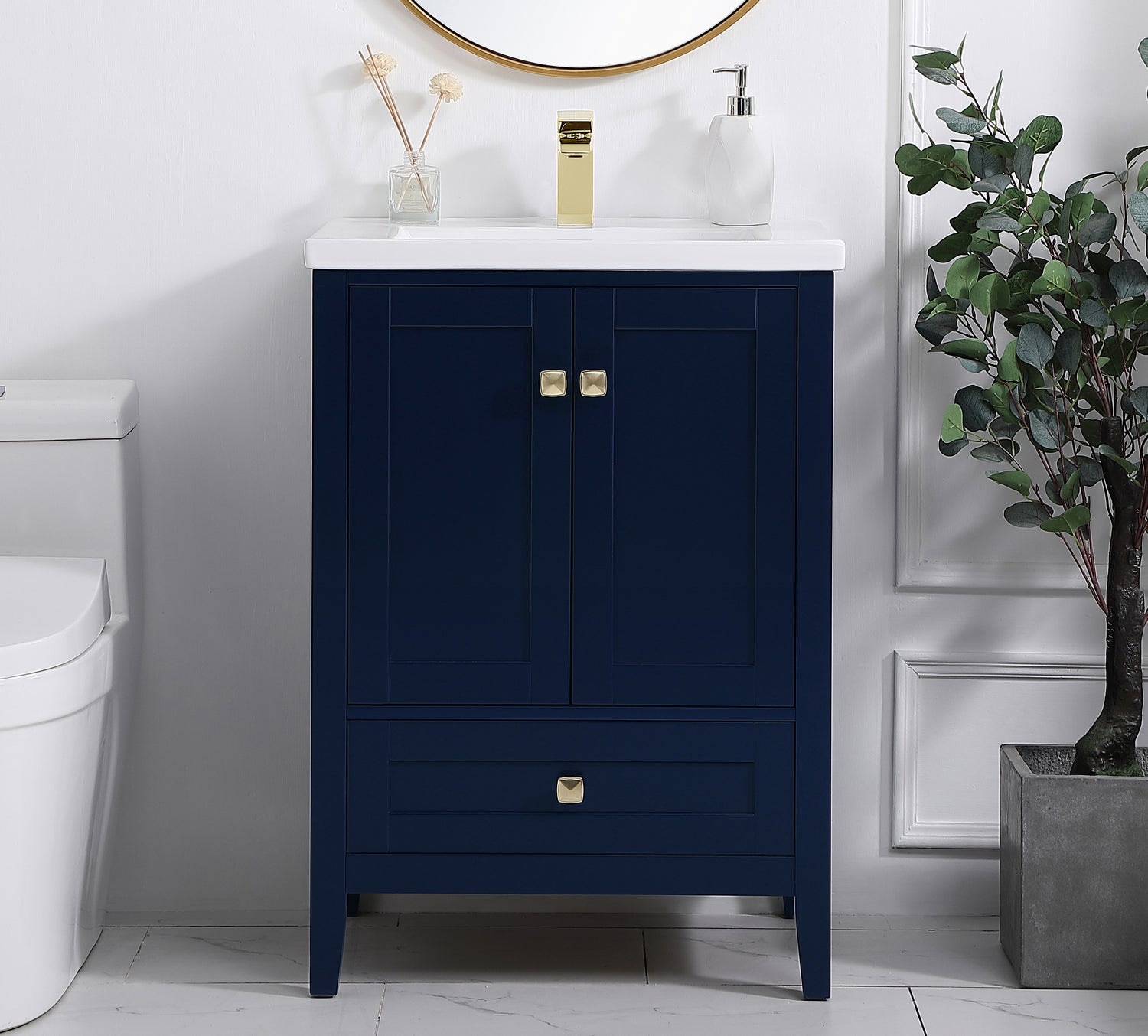 Elegant Lighting - VF-2001BL - Bathroom Vanity - Aqua - Blue