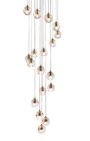 Elegant Lighting - 3505D20G - LED Pendant - Eren - Gold