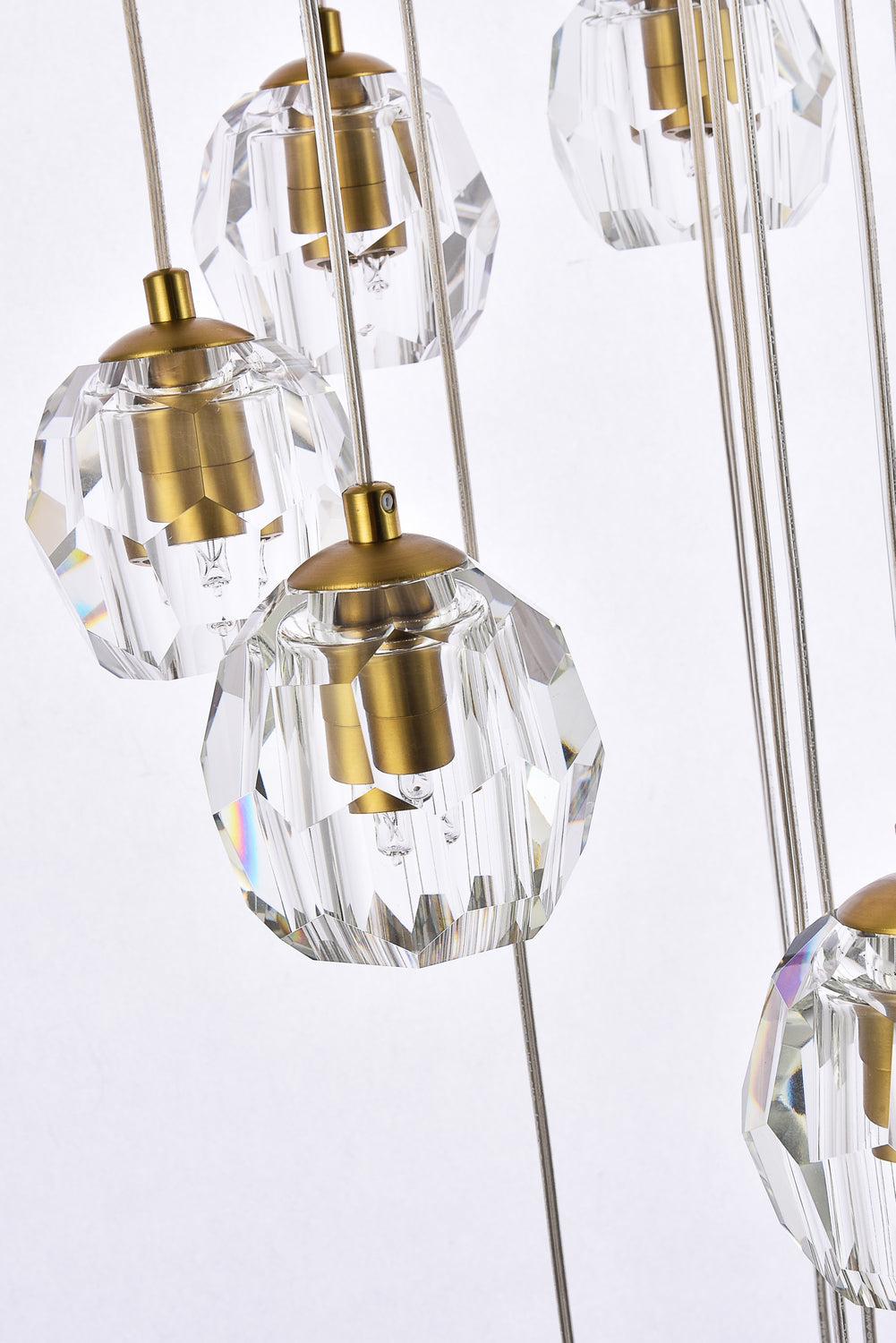 Elegant Lighting - 3505D20G - LED Pendant - Eren - Gold