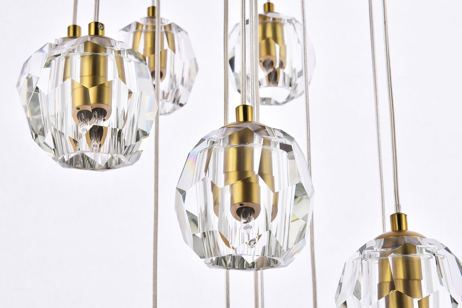 Elegant Lighting - 3505D20G - LED Pendant - Eren - Gold