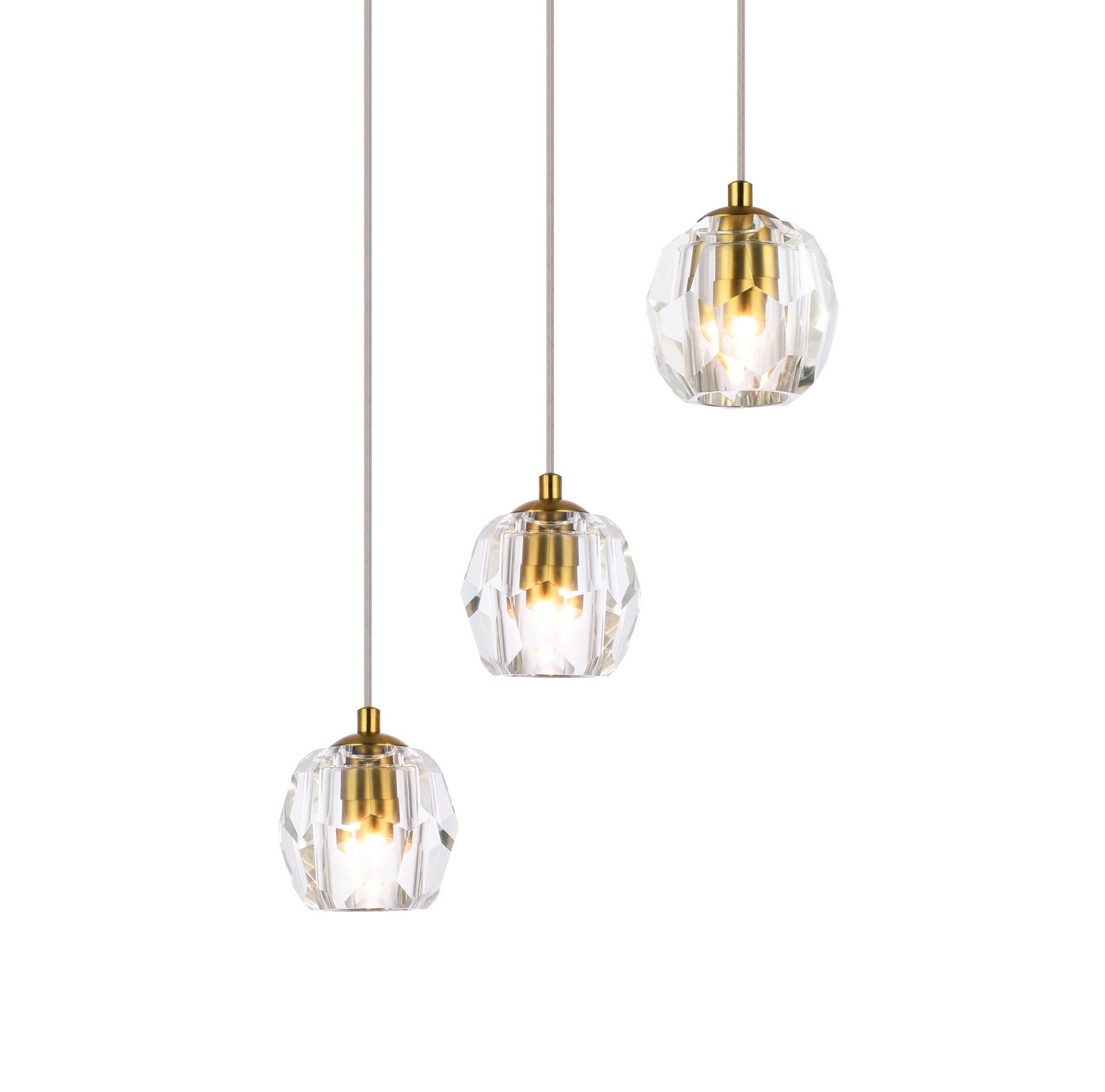 Elegant Lighting - 3505D12G - LED Pendant - Eren - Gold