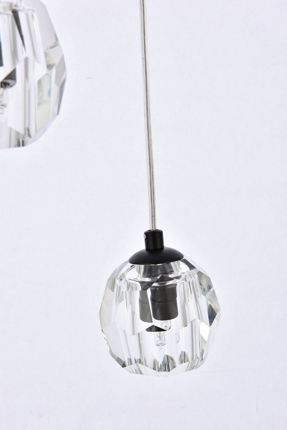 Elegant Lighting - 3505D12BK - LED Pendant - Eren - Black