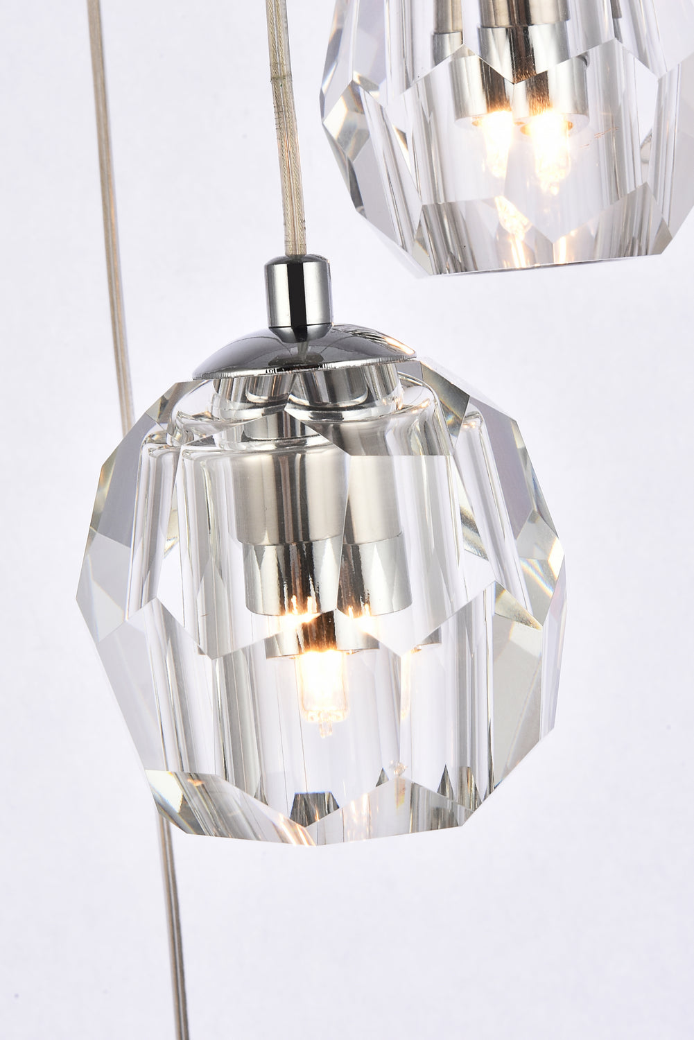 Elegant Lighting - 3505G12C - LED Pendant - Eren - Chrome