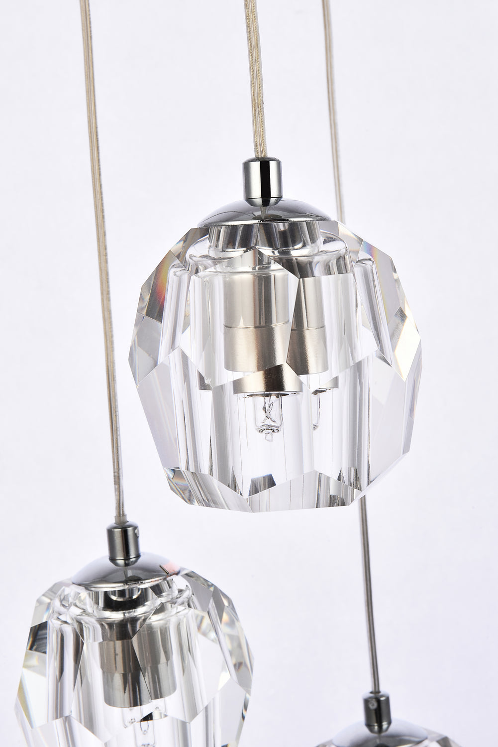 Elegant Lighting - 3505G12C - LED Pendant - Eren - Chrome