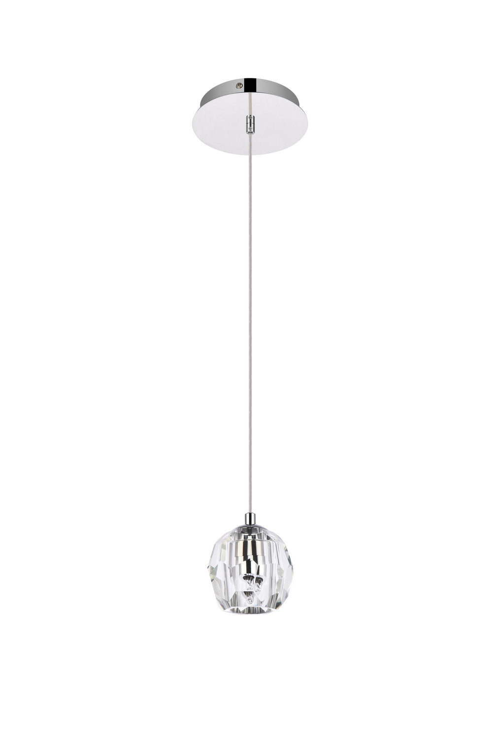 Elegant Lighting - 3505D6C - LED Pendant - Eren - Chrome