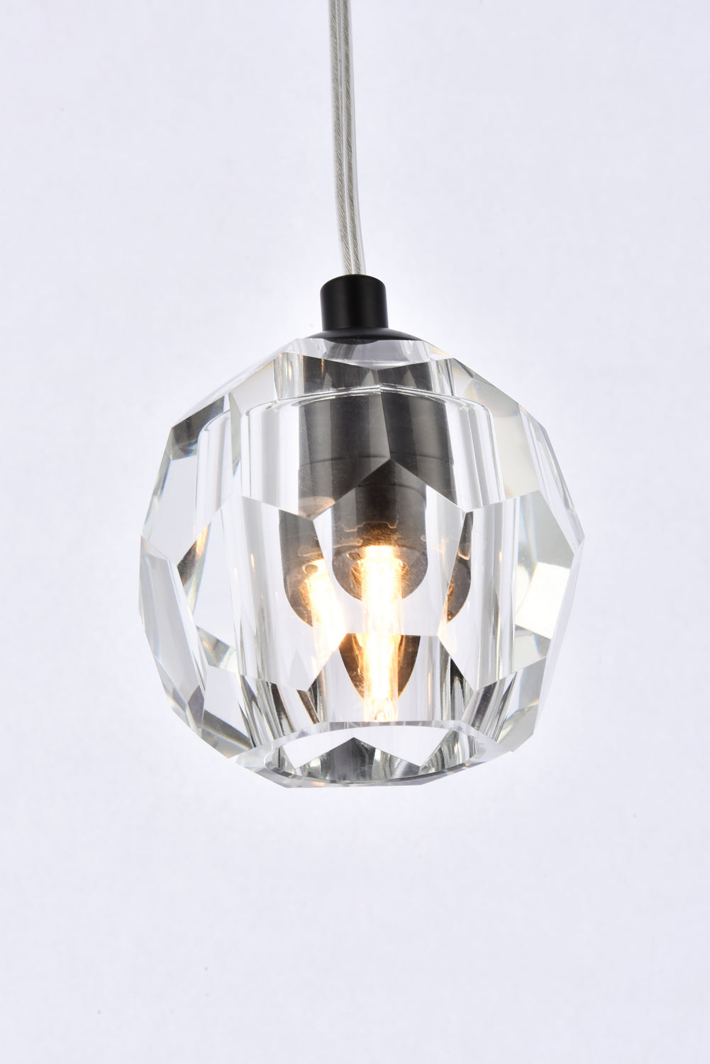 Elegant Lighting - 3505D6BK - LED Pendant - Eren - Black