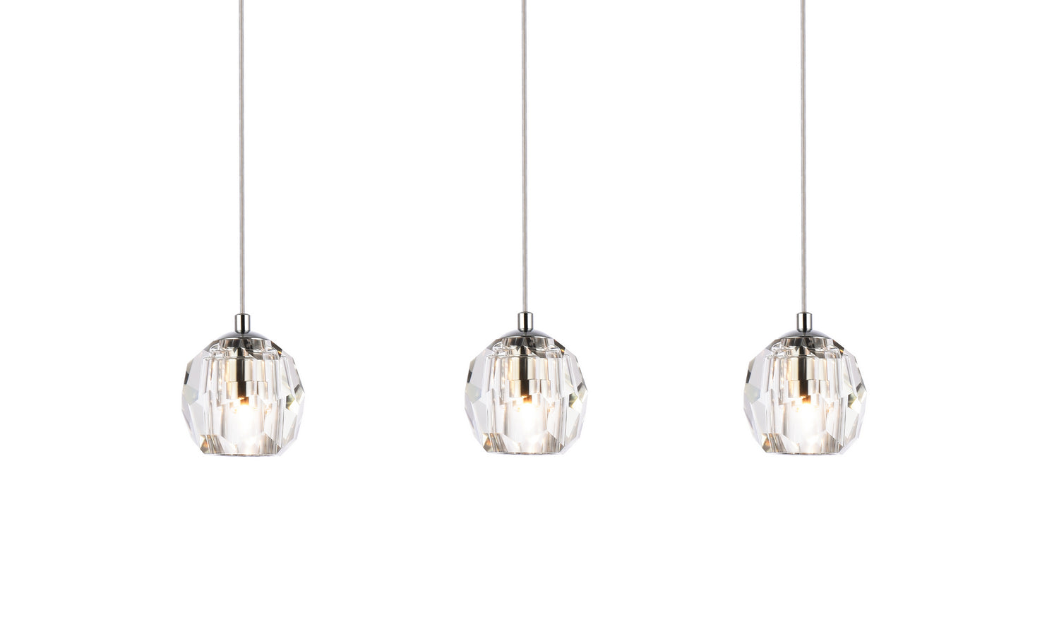 Elegant Lighting - 3505D28C - LED Pendant - Eren - Chrome