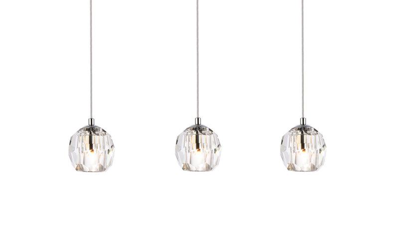 Elegant Lighting - 3505D28C - LED Pendant - Eren - Chrome