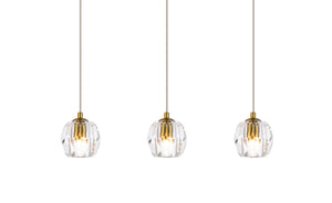 Elegant Lighting - 3505D28G - LED Pendant - Eren - Gold