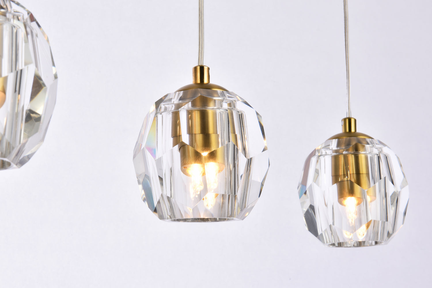 Elegant Lighting - 3505D28G - LED Pendant - Eren - Gold