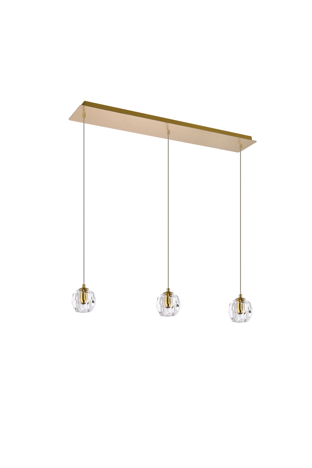 Elegant Lighting - 3505D28G - LED Pendant - Eren - Gold