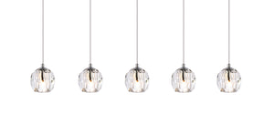 Elegant Lighting - 3505D32C - LED Pendant - Eren - Chrome