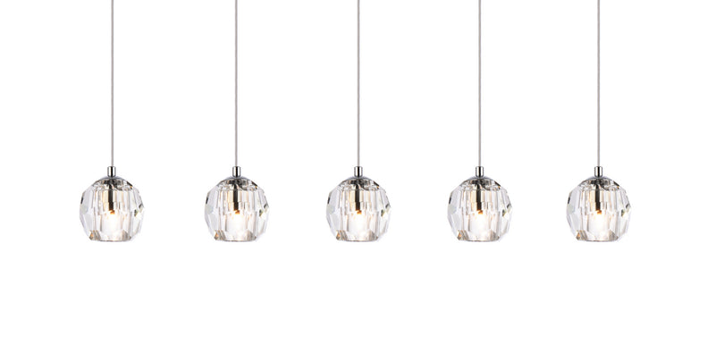 Elegant Lighting - 3505D32C - LED Pendant - Eren - Chrome