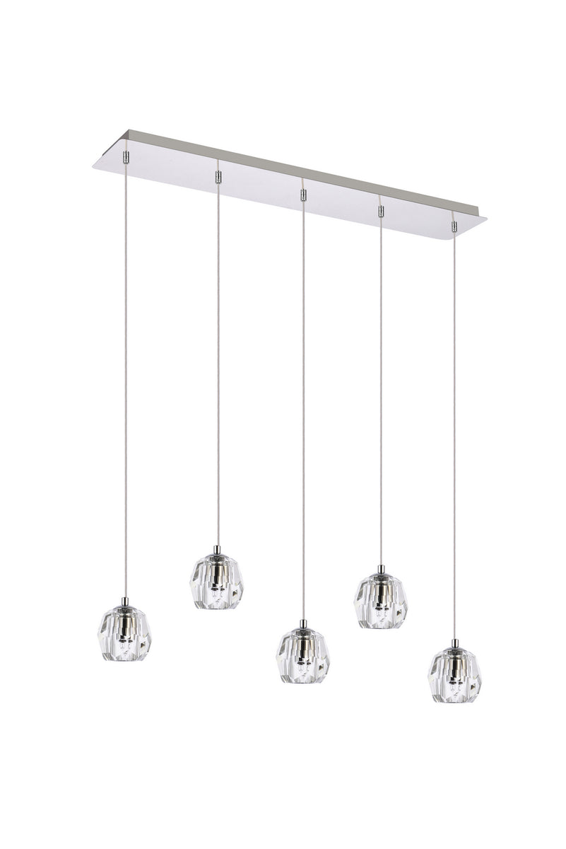 Elegant Lighting - 3505D32C - LED Pendant - Eren - Chrome