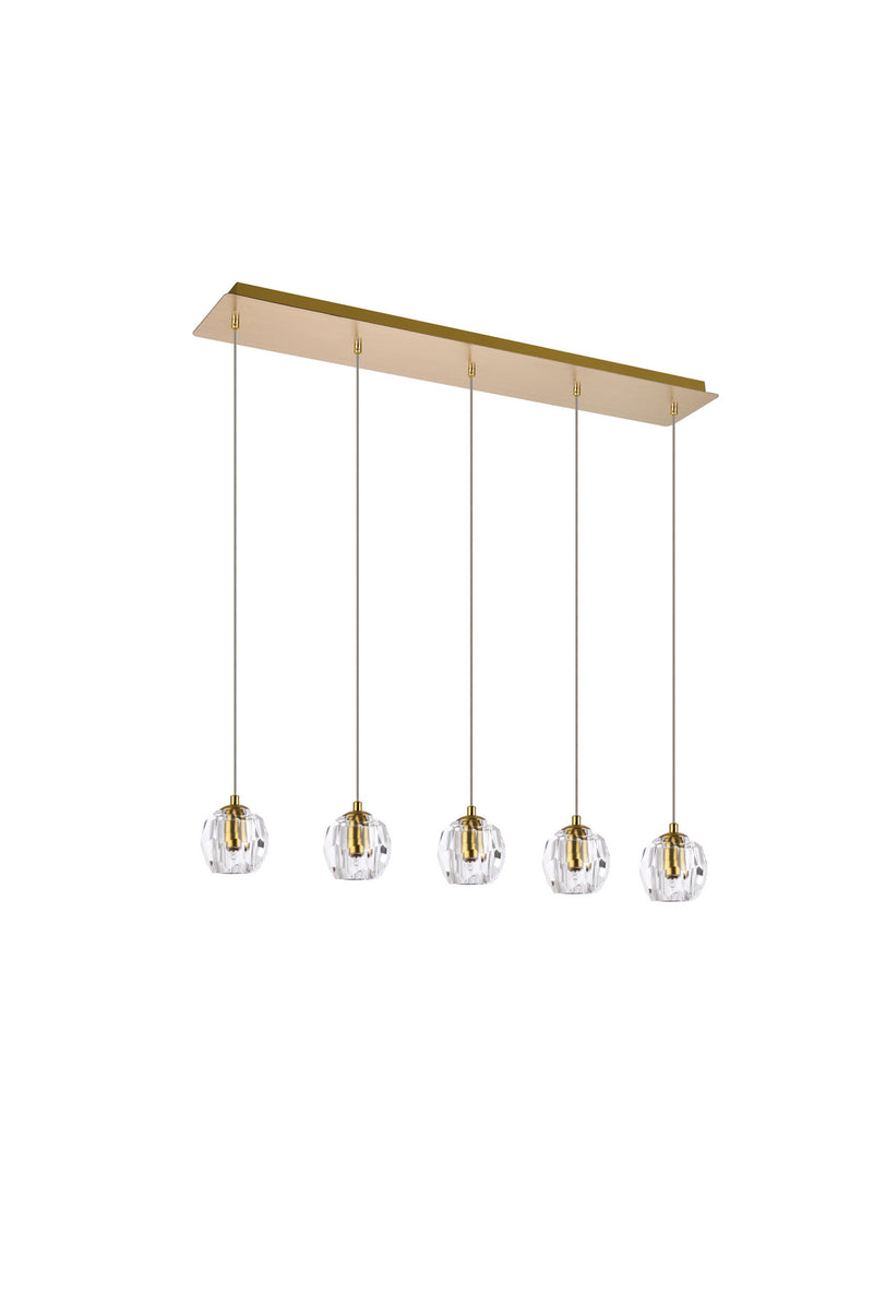 Elegant Lighting - 3505D32G - LED Pendant - Eren - Gold