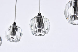 Elegant Lighting - 3505D32BK - LED Pendant - Eren - Black