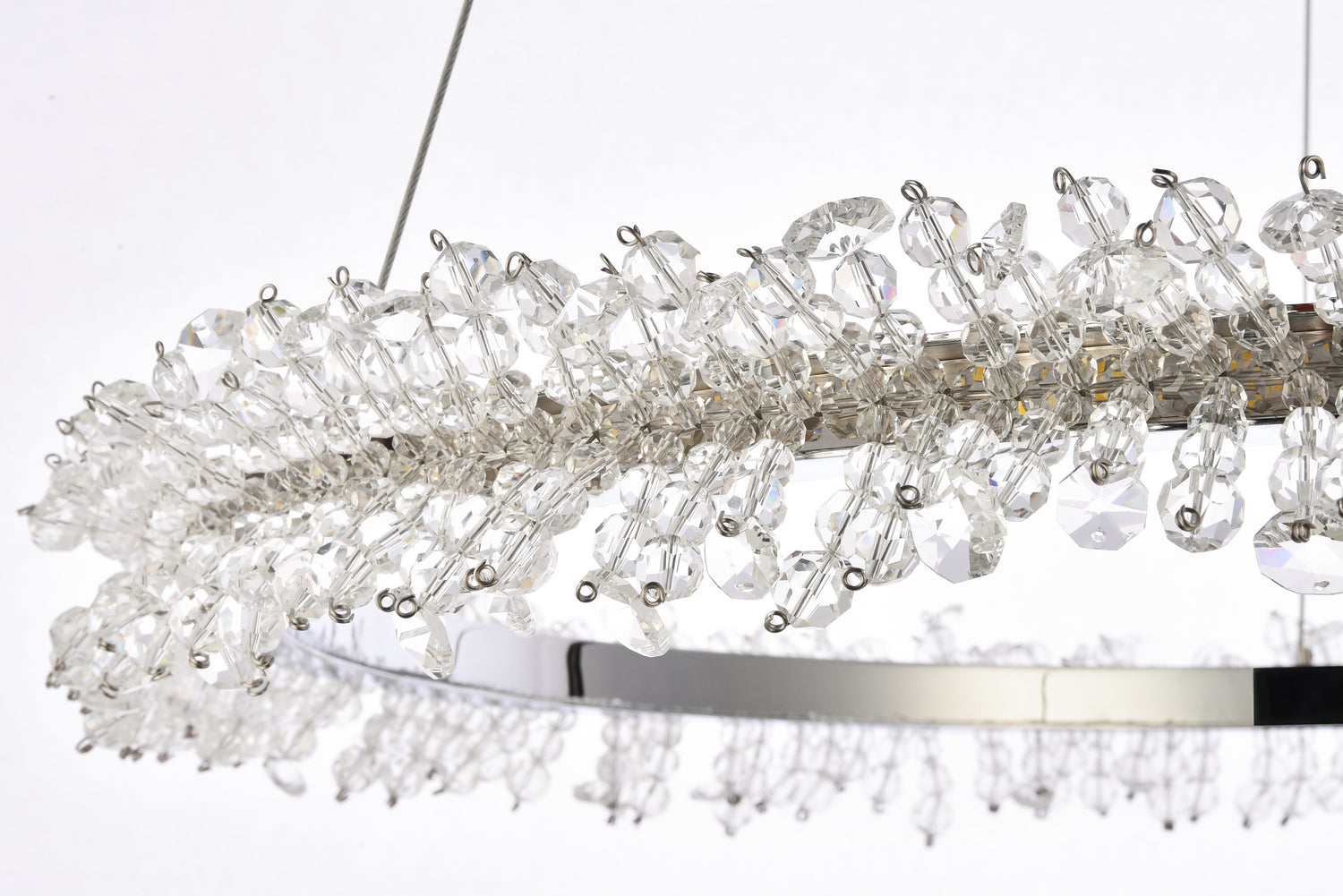Elegant Lighting - 3506D26C - LED Pendant - Laurel - Chrome
