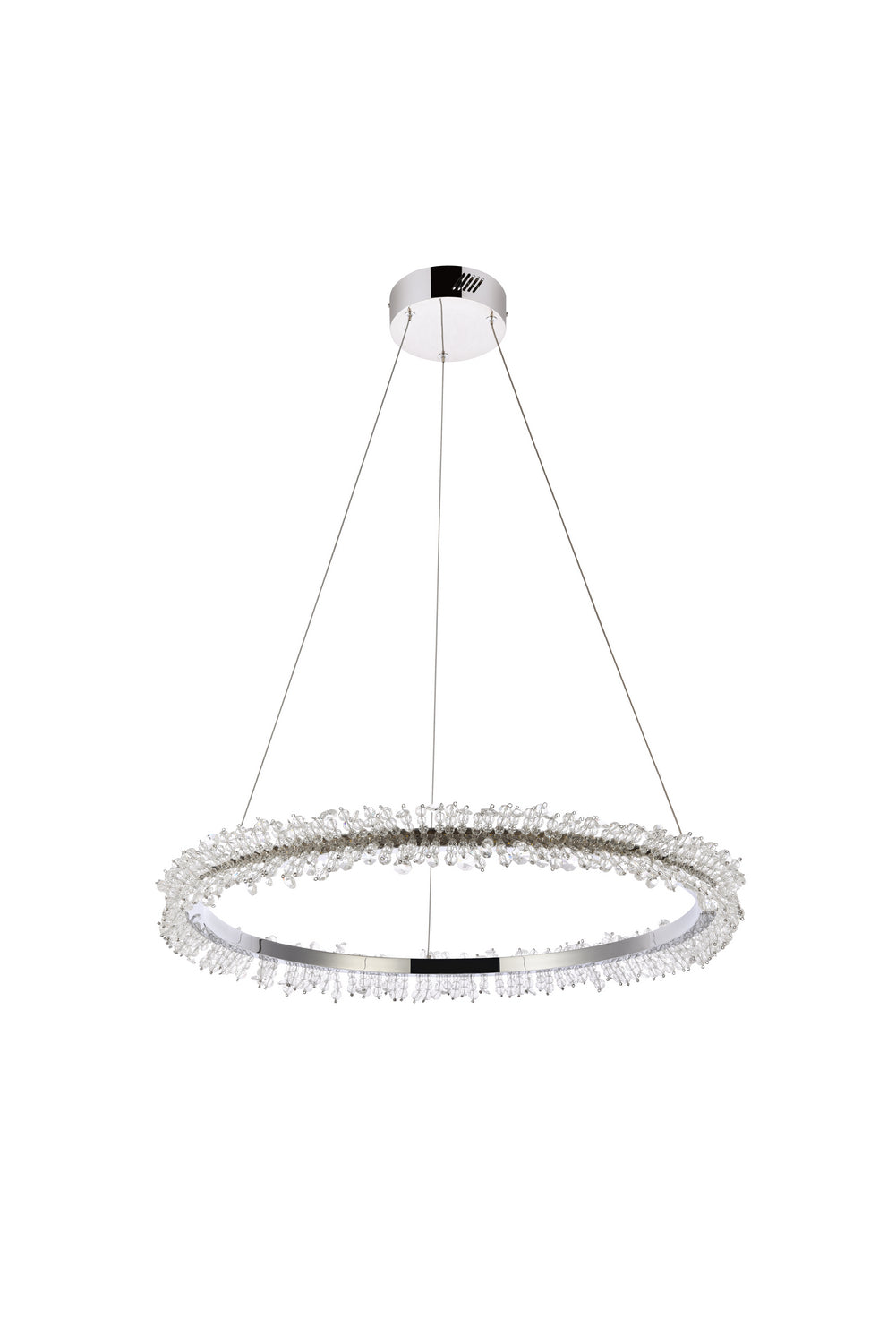 Elegant Lighting - 3506D26C - LED Pendant - Laurel - Chrome