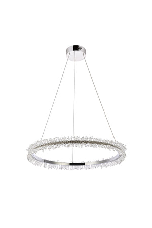 Elegant Lighting - 3506D26C - LED Pendant - Laurel - Chrome