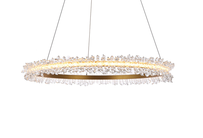 Elegant Lighting - 3506D26G - LED Pendant - Laurel - Gold