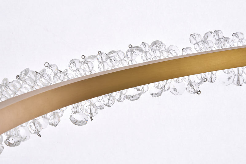 Elegant Lighting - 3506D26G - LED Pendant - Laurel - Gold