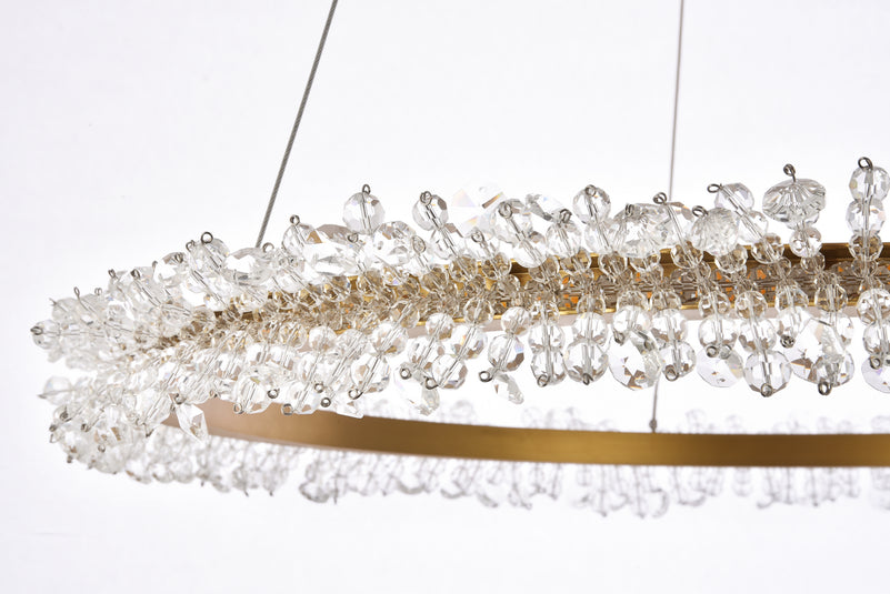 Elegant Lighting - 3506D26G - LED Pendant - Laurel - Gold