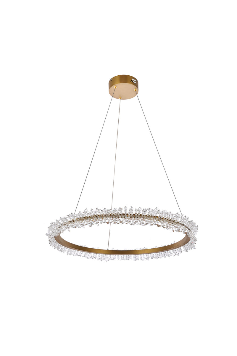 Elegant Lighting - 3506D26G - LED Pendant - Laurel - Gold