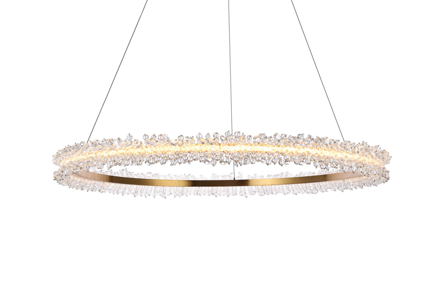 Elegant Lighting - 3506D34G - LED Pendant - Laurel - Gold