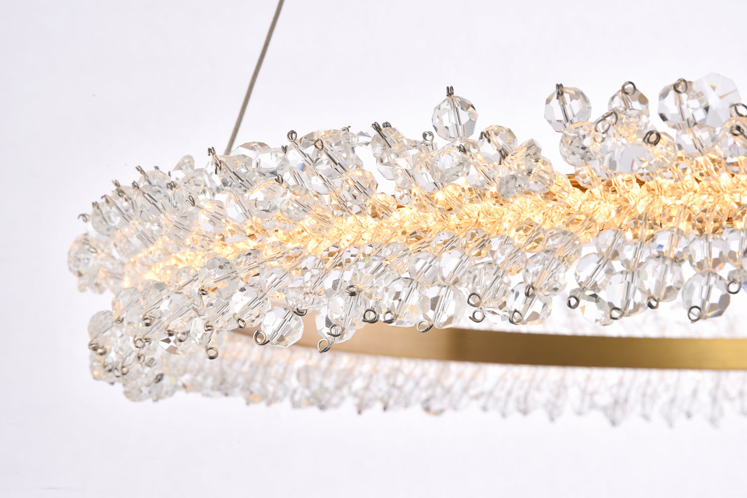 Elegant Lighting - 3506D34G - LED Pendant - Laurel - Gold
