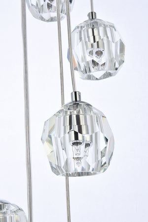 Elegant Lighting - 3505G19C - LED Pendant - Eren - Chrome