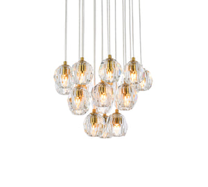 Elegant Lighting - 3505G15G - LED Pendant - Eren - Gold