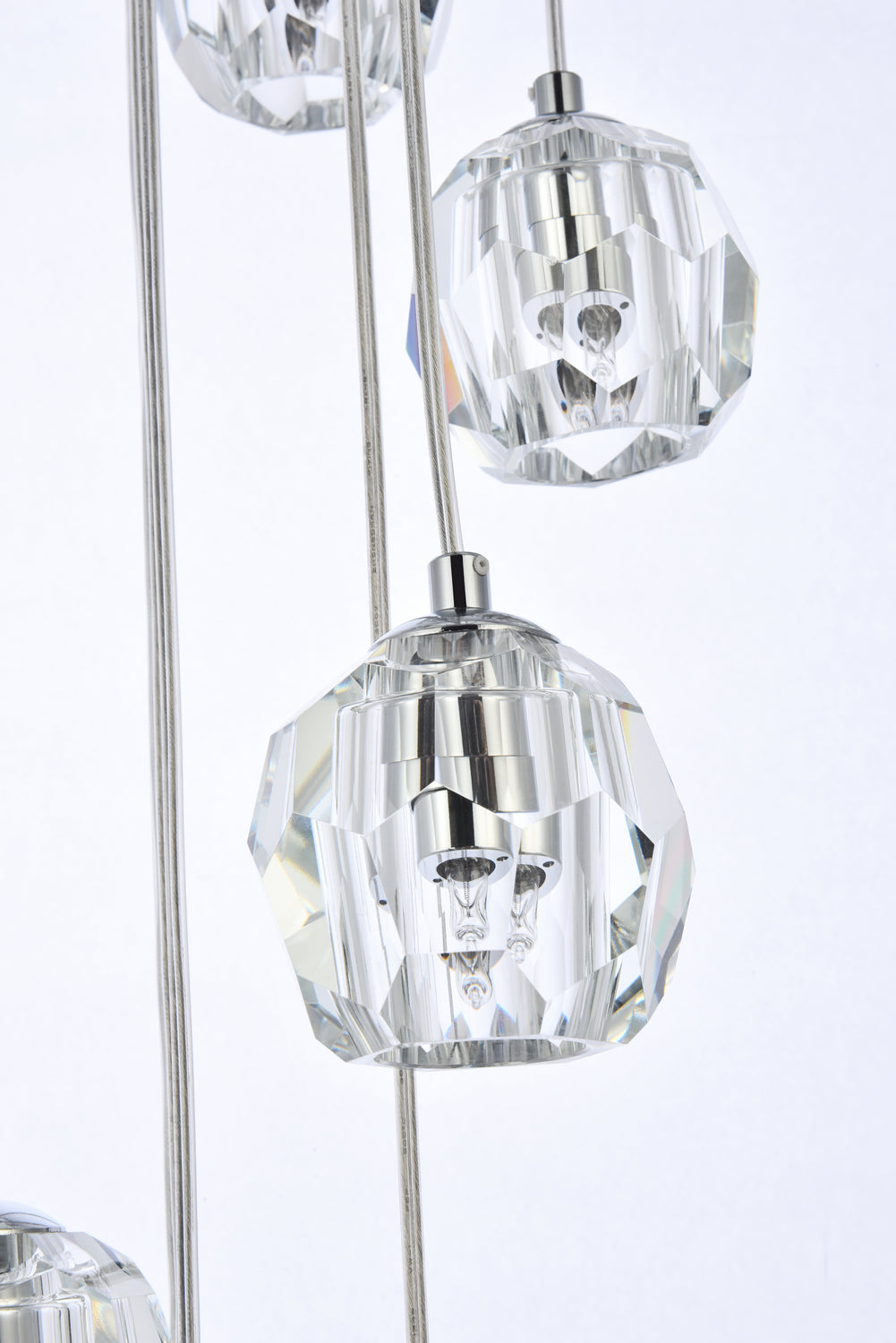 Elegant Lighting - 3505G11C - LED Pendant - Eren - Chrome