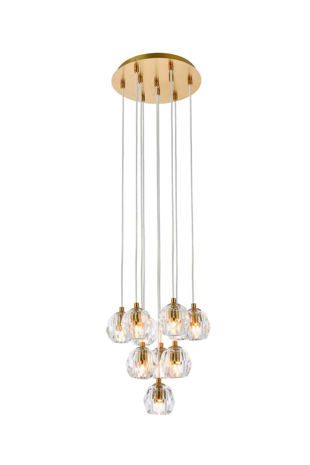 Elegant Lighting - 3505G11G - LED Pendant - Eren - Gold