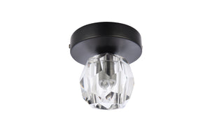 Elegant Lighting - 3505F5BK - LED Flush Mount - Eren - Black