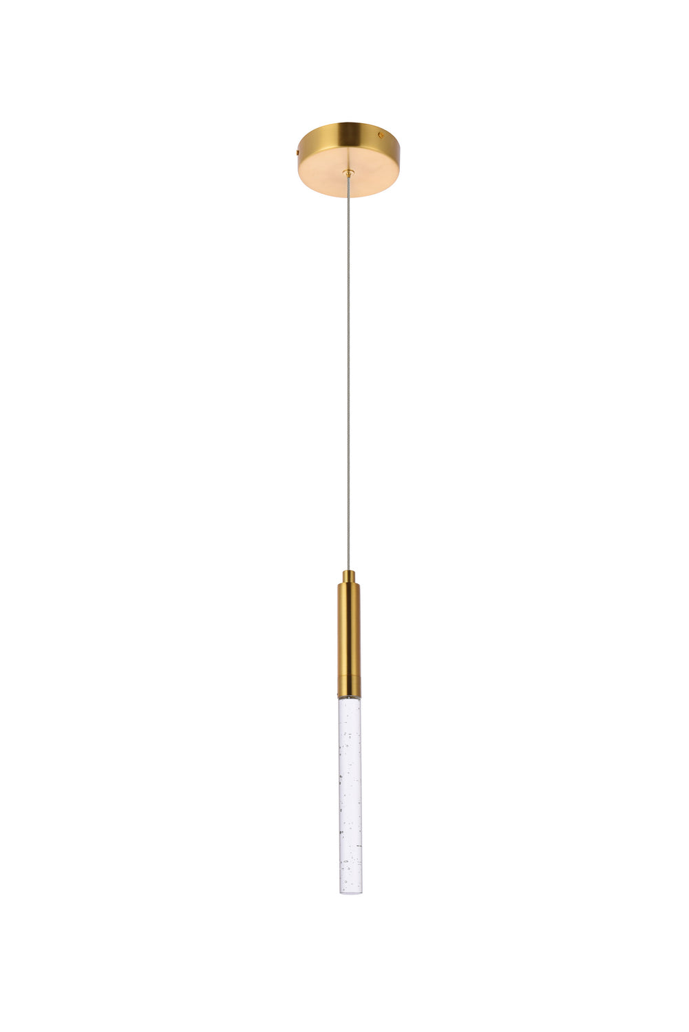 Elegant Lighting - 5203D5G - LED Pendant - Ruelle - Gold