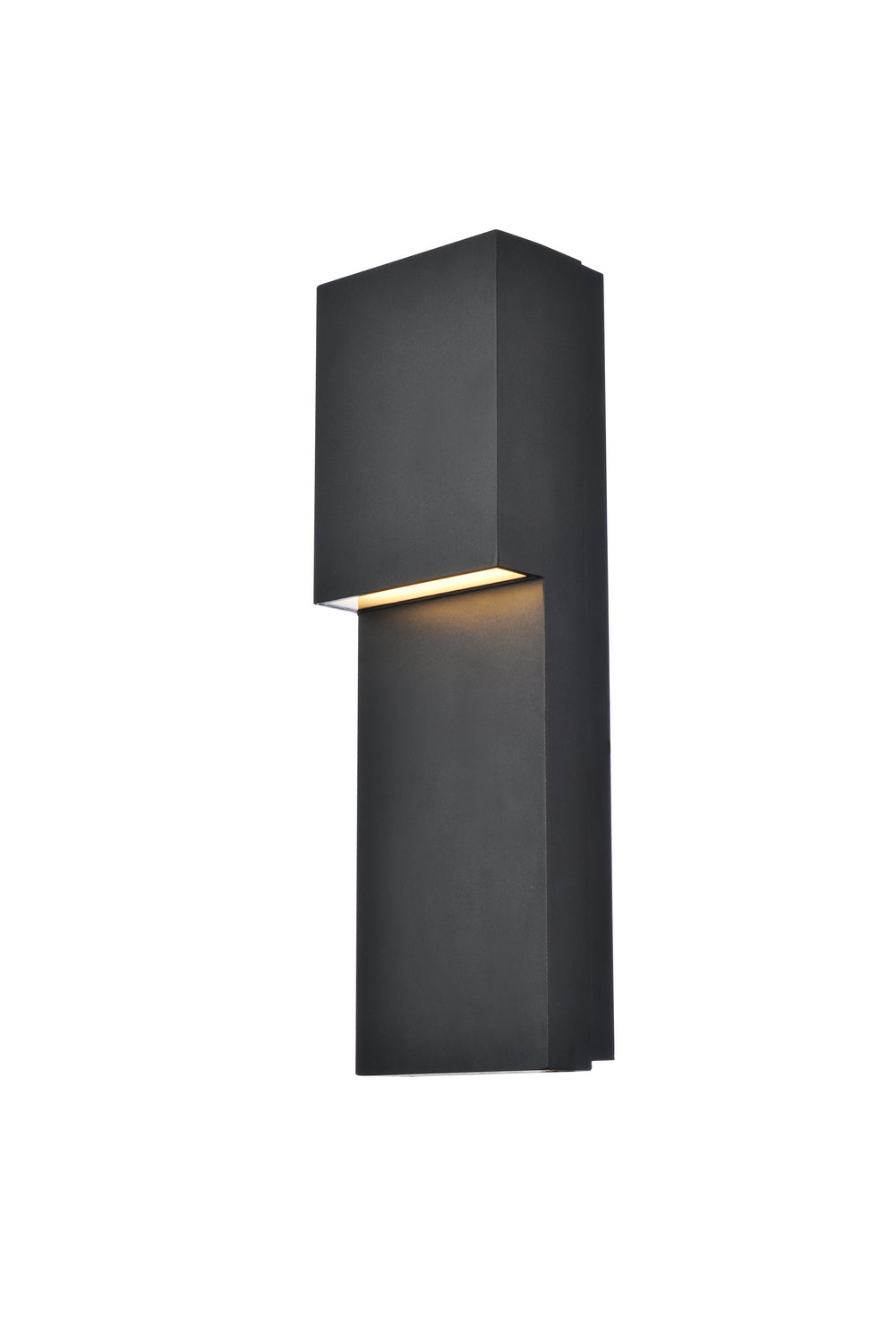 Elegant Lighting - LDOD4001BK - LED Outdoor Wall Lamp - Raine - black
