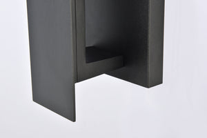 Elegant Lighting - LDOD4005BK - LED Outdoor Wall Lamp - Raine - black