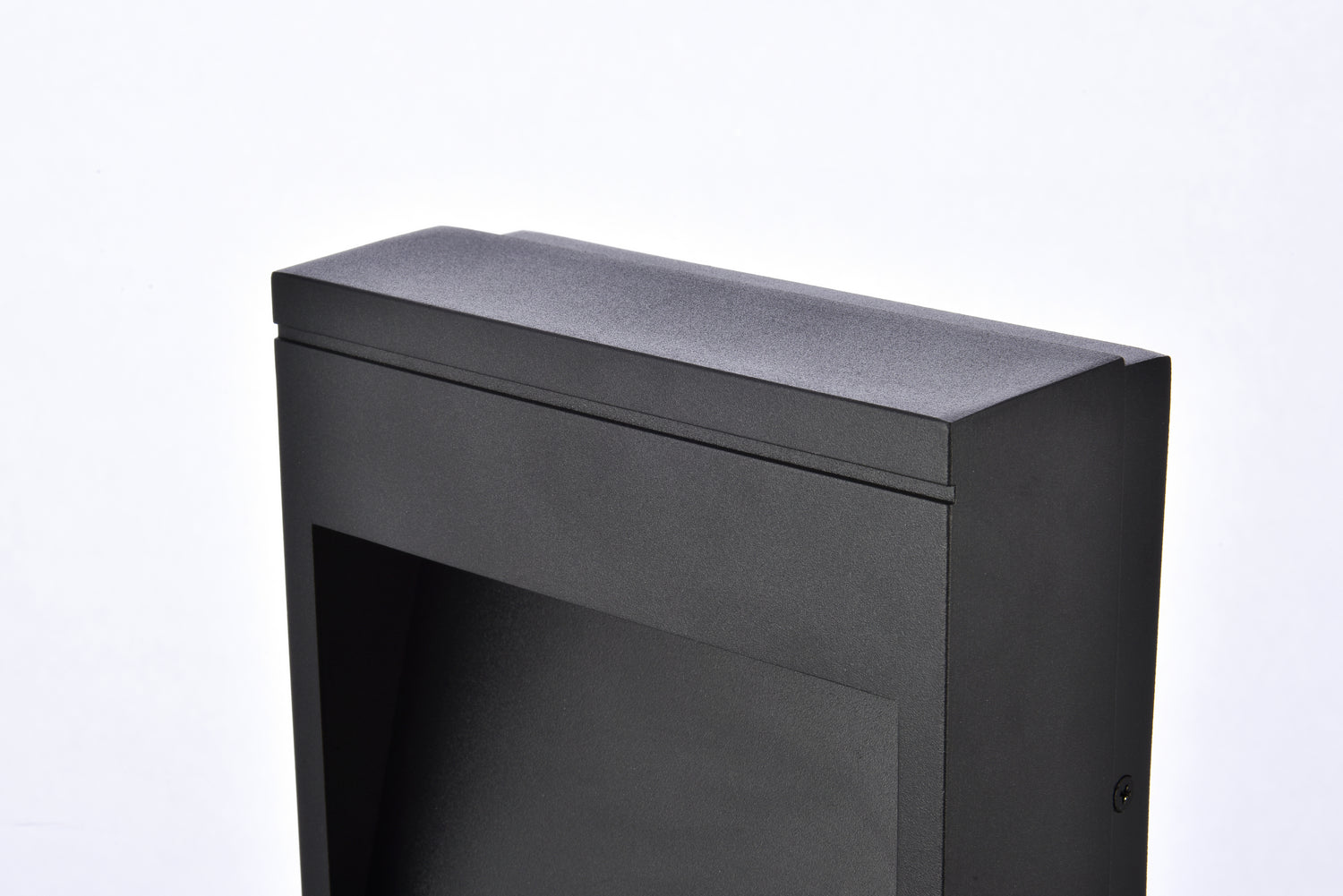 Elegant Lighting - LDOD4019BK - LED Outdoor Wall Lamp - Raine - black