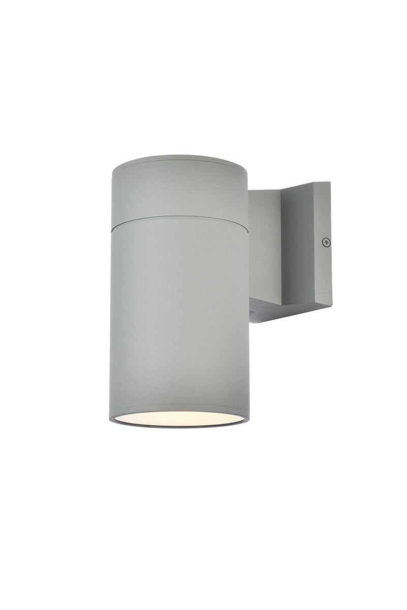 Elegant Lighting - LDOD4039S - Outdoor Wall Mount - Raine - Silver