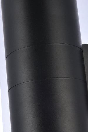 Elegant Lighting - LDOD4040BK - Outdoor Wall Mount - Raine - Black