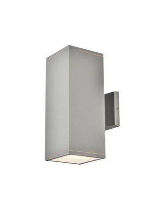 Elegant Lighting - LDOD4042S - Outdoor Wall Mount - Raine - Silver