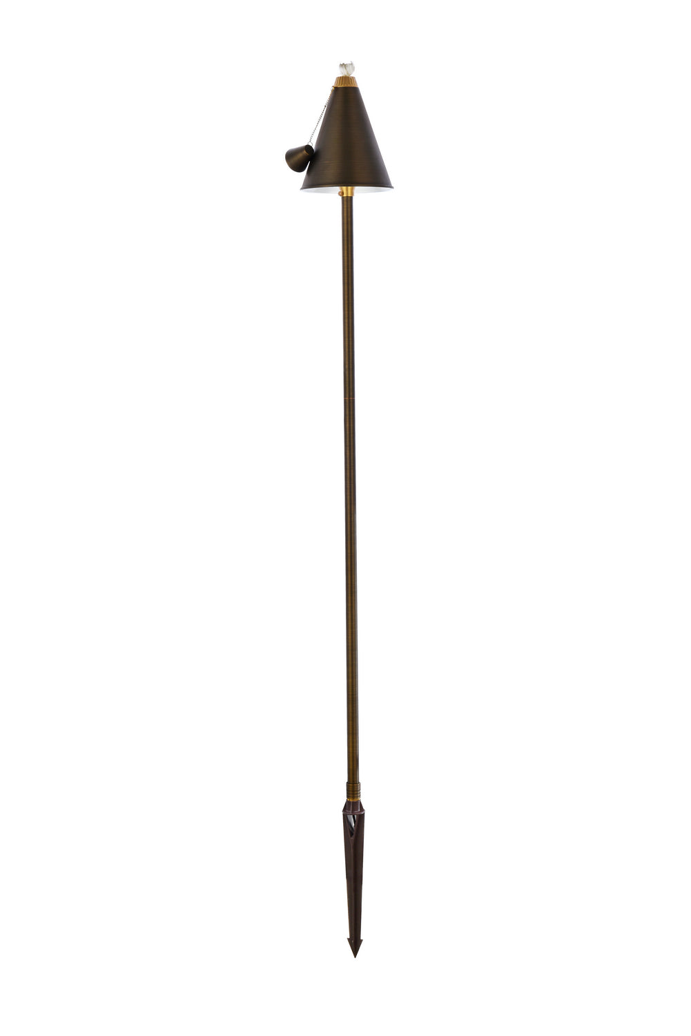 Elitco - P806 - Outdoor Path Light - Chanterelle - Antique Brass