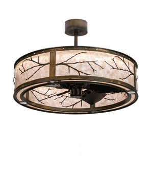 Meyda Tiffany - 224892 - LED Chandel-Air - Branches - Dark Burnished Antique Copper