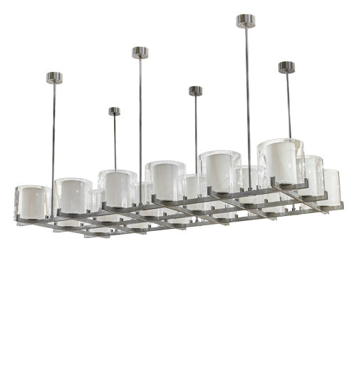 Meyda Tiffany - 226531 - 18 Light Pendant - Crawford - Nickel